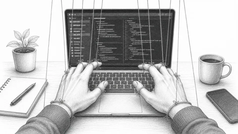 Hero image for the post: AI coding agents ships at the cost of intuition and taste